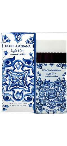 DOLCE & GABBANA LIGHT BLUE SUMMER VIBES 1.7 EAU DE TOILETTE SPRAY