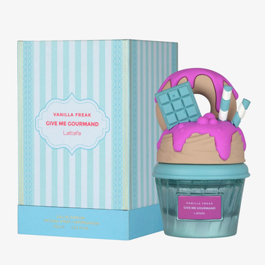 LATTAFA GIVE ME GOURMAND VANILLA FREAK 2.53 EAU DE PARFUM SPRAY