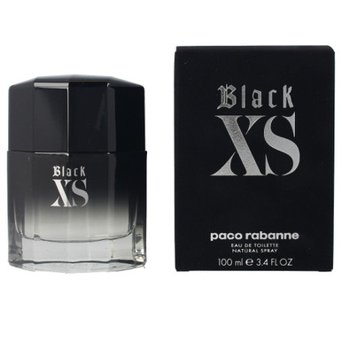 PACO RABANNE BLACK XS 3.4 EAU DE TOILETTE SPRAY FOR MEN