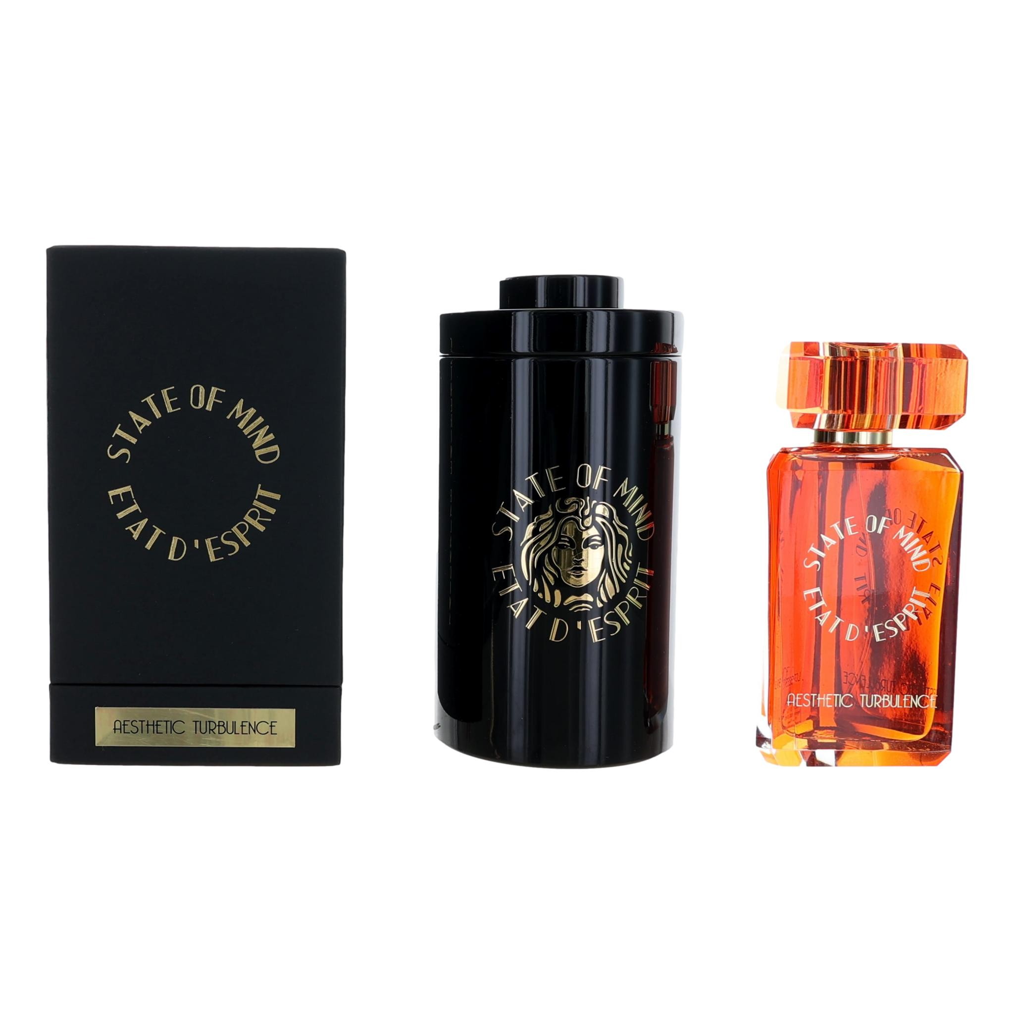Aesthetic Turbulence by State of Mind, 3.4 oz EDP Spray for Unisex