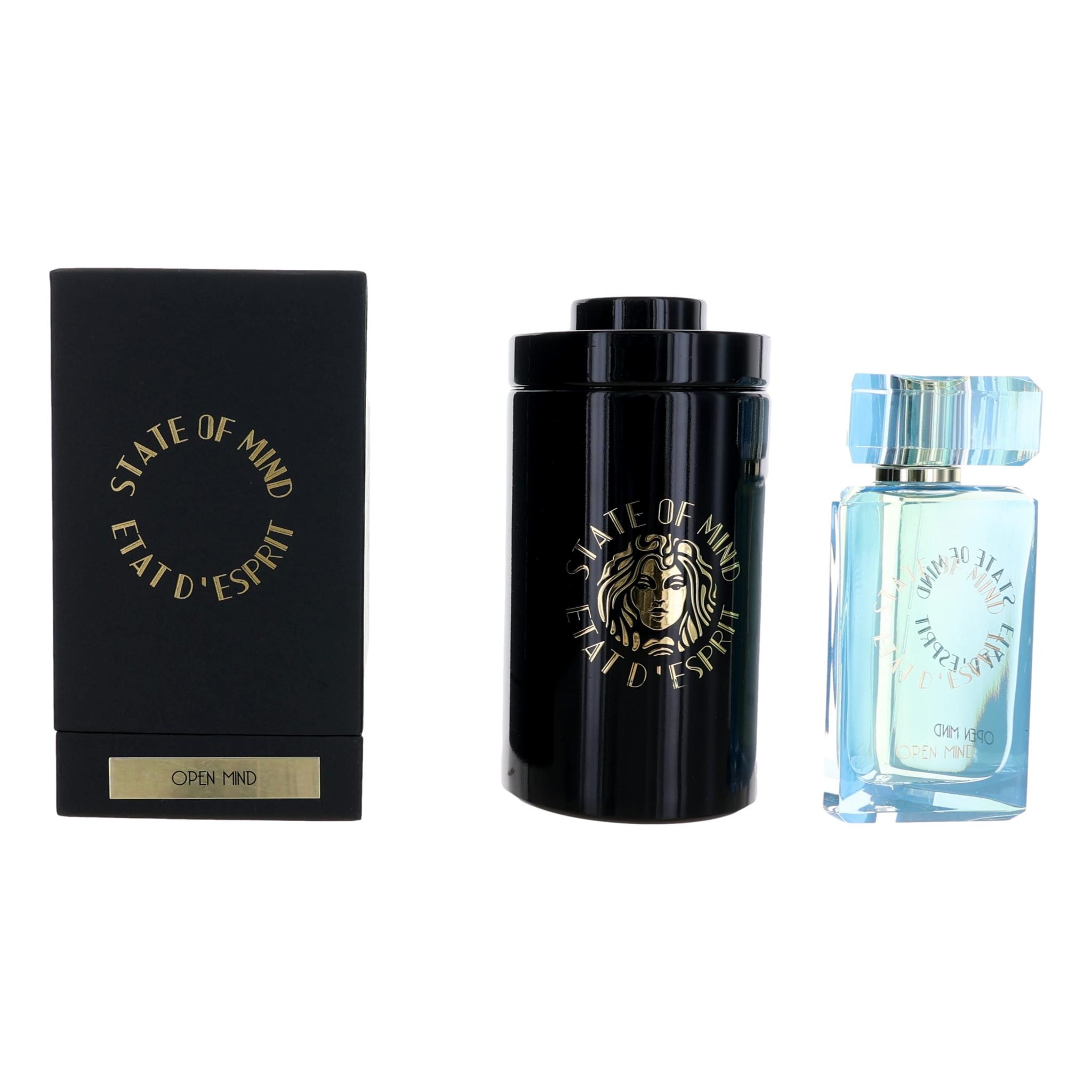 Open Mind by State of Mind, 3.4 oz EDP Spray for Unisex